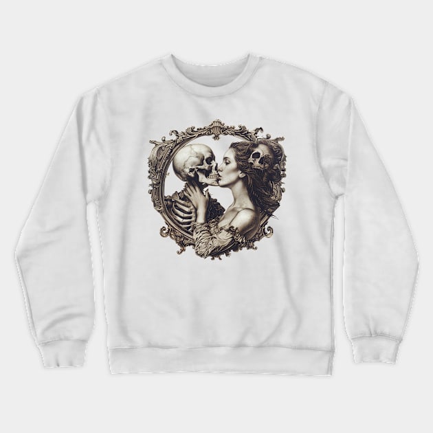 Kiss of Death Vintage Frame Crewneck Sweatshirt by Vlaa